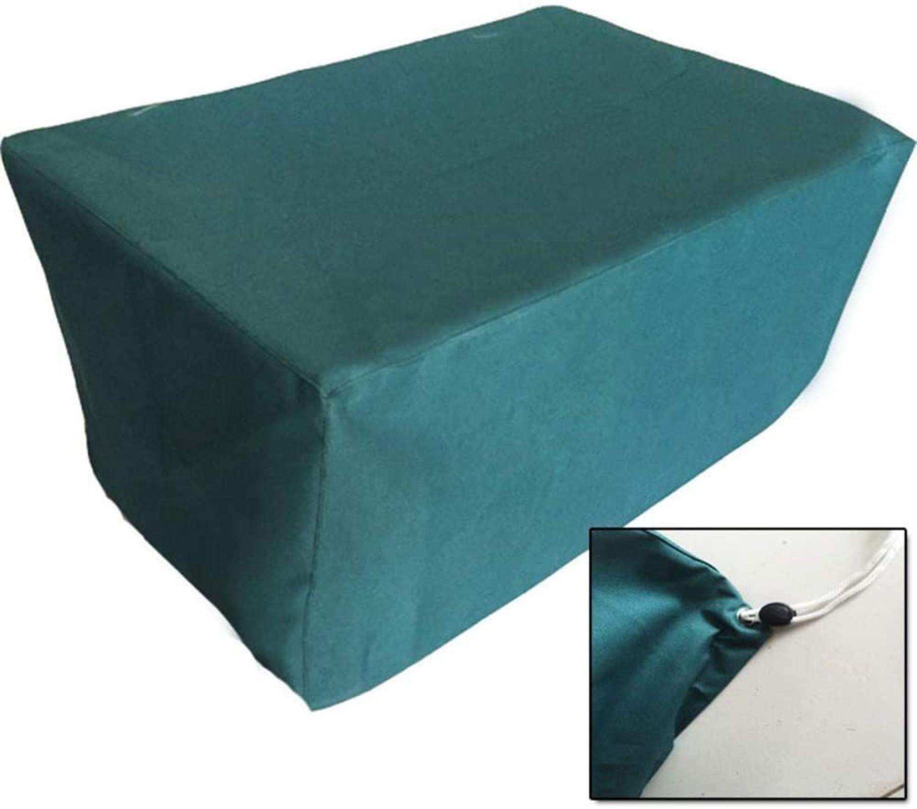 135×135×75cm Waterproof Patio Furniture Cover - Outdoor Dustproof Garden Table and Chairs Protection - Heavy Duty Weatherproof Cover for Patio Sets, Green - Perfect for Backyard, Deck, and Outdoor Dining Areas