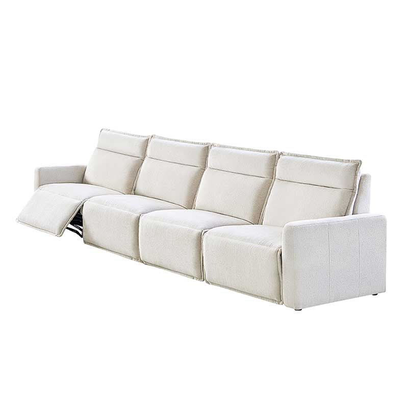 Essentia Power Reclining Corner Sofa - Easy Care Fabric Sectional Couch with USB Charging for Living Room, Home Theater & Family Room Comfort