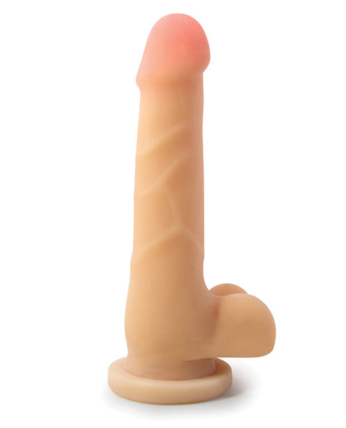 Au Naturel Sam Dildo 7 Inch Realistic Vanilla Scented Silicone Adult Toy - Perfect for Solo Play & Couples Intimacy