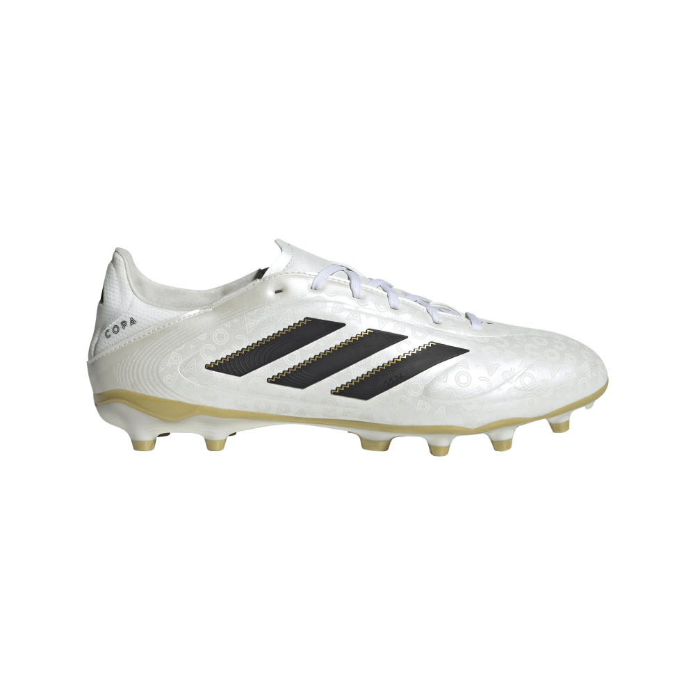 Adidas Copa Pure 3 League FG/MG Soccer Cleats for Men - Zero Metallic/Core Black/Gold Metallic - Firm Ground & Multi-Ground Football Boots - Perfect for Competitive Matches and Training Sessions