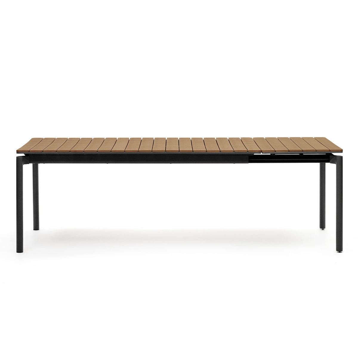 Canyelles Extendable Outdoor Dining Table - Weatherproof Patio Furniture for Garden, Backyard, and Poolside Entertaining