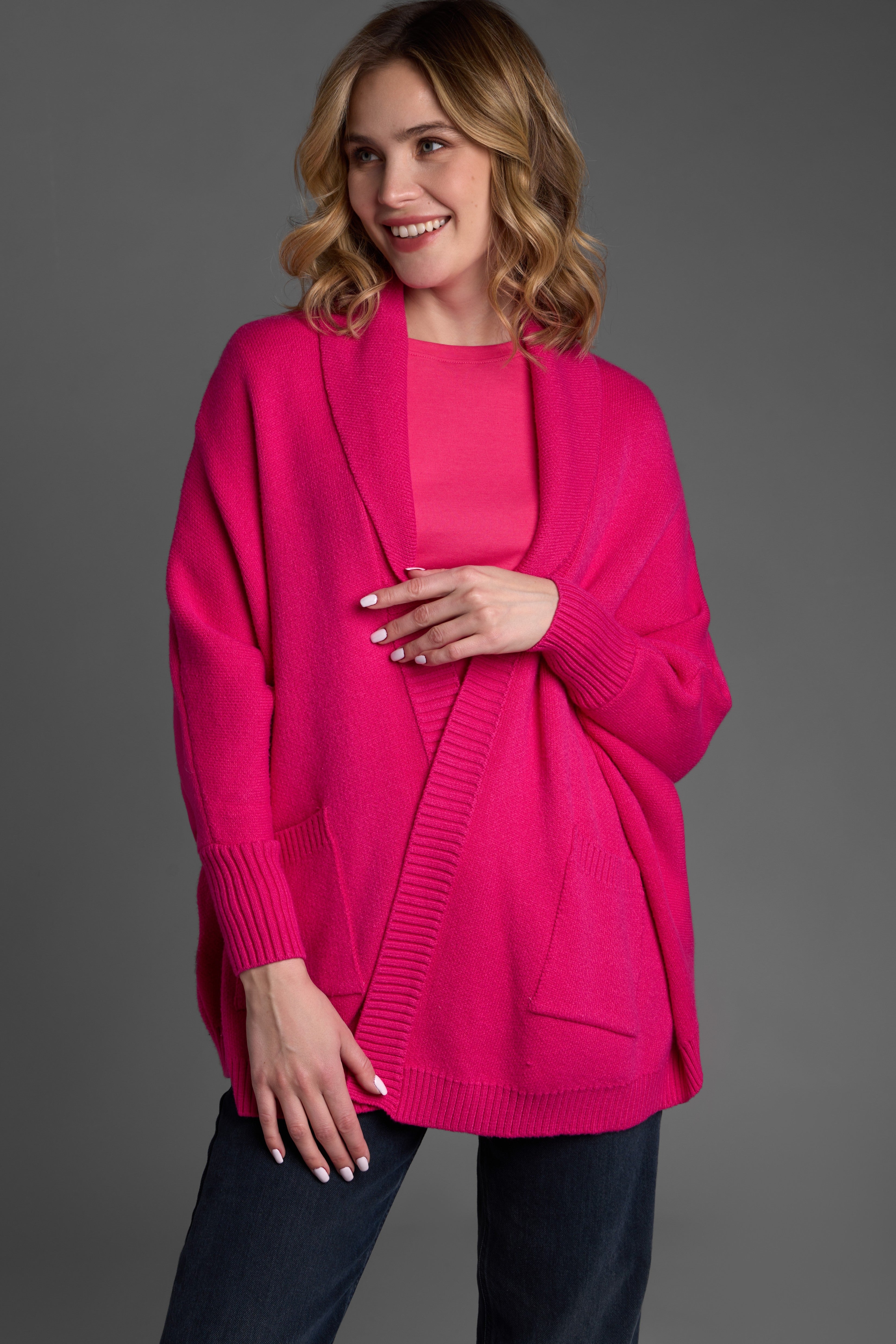 Open Front Oversized Cardigan Sweater for Women - Cozy Long Chunky Knit Wrap Cardigan - Perfect for Fall, Winter & Layering Outfits