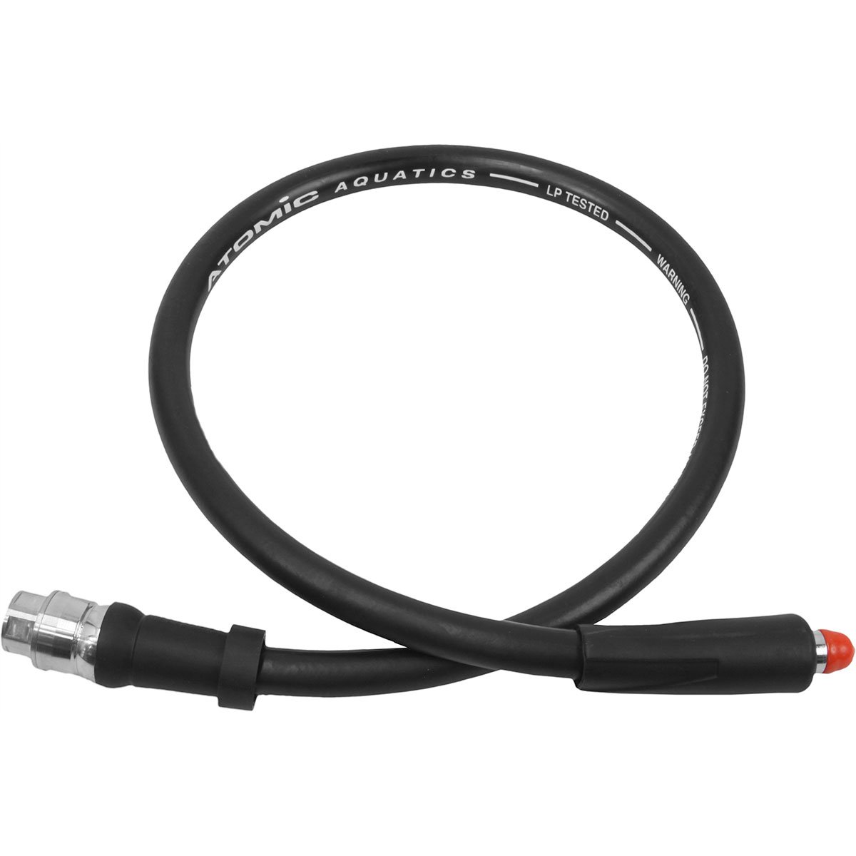Atomic Aquatics Comfort Swivel Hose - Stainless Steel Scuba Diving Regulator Hose for Underwater Breathing Gear | Perfect for Professional Divers & Snorkeling Enthusiasts
