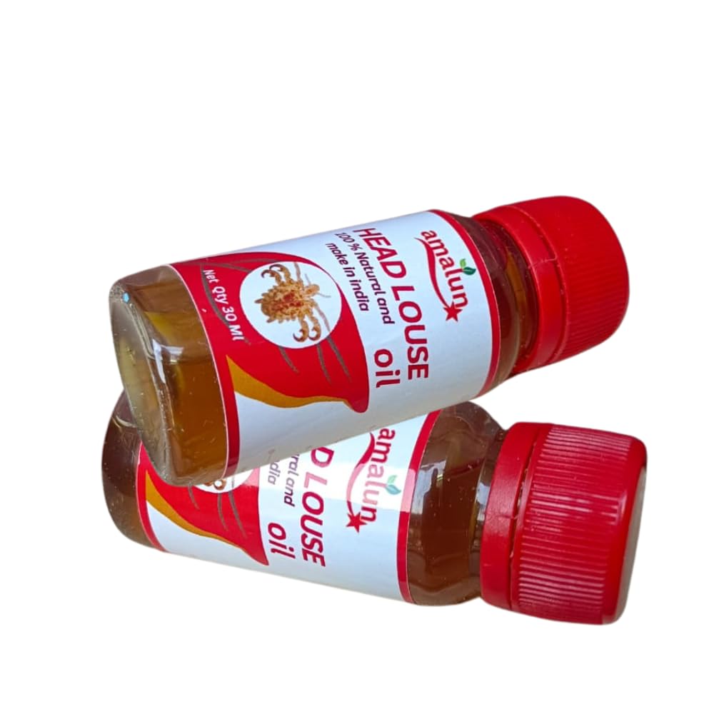 Amalun Lice Removal Oil - Fast-Acting Natural Treatment for Head Lice, Nits & Scalp Care | Safe for Kids & Adults | Perfect for Home Use & School Prevention