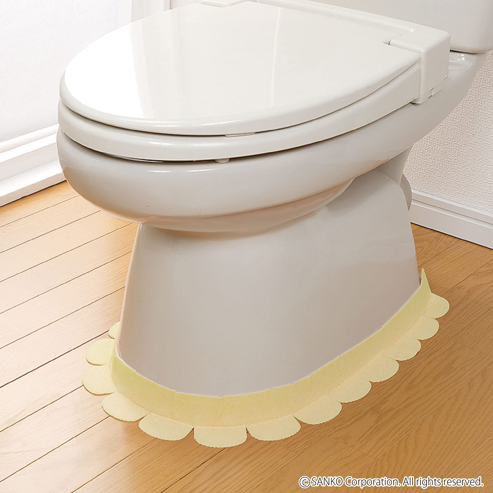 YE OK-95 Toilet Gap Seal Tape - Waterproof Bathroom Leak Proof Adhesive Strip (Japan Import) - Perfect for Sealing Gaps Between Toilet & Floor to Prevent Leaks, Odors & Pests