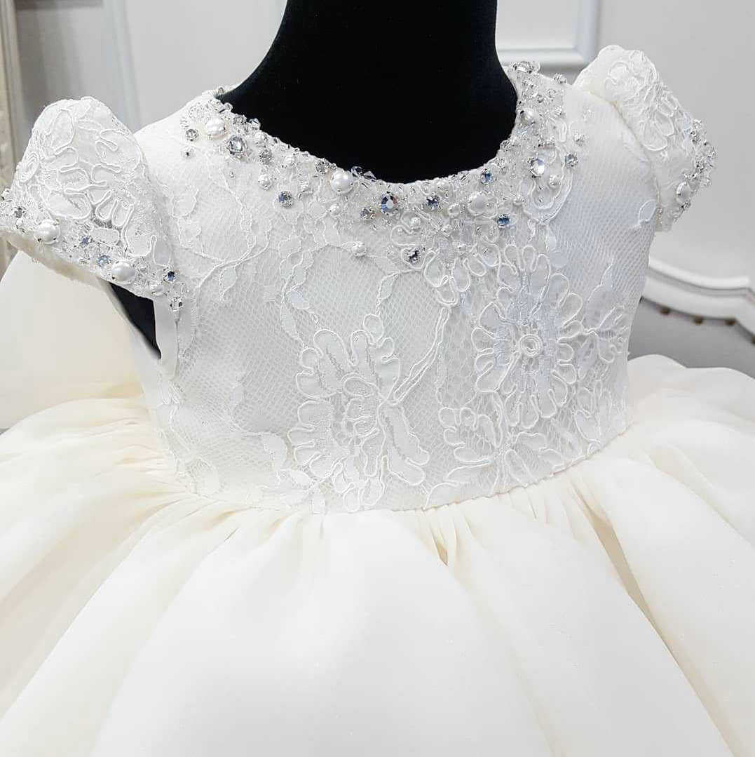 Baby Girl Birthday Dress - Cute Flower Princess Party Gown for Toddlers & Kids | Perfect for Birthday Parties, Weddings & Special Occasions