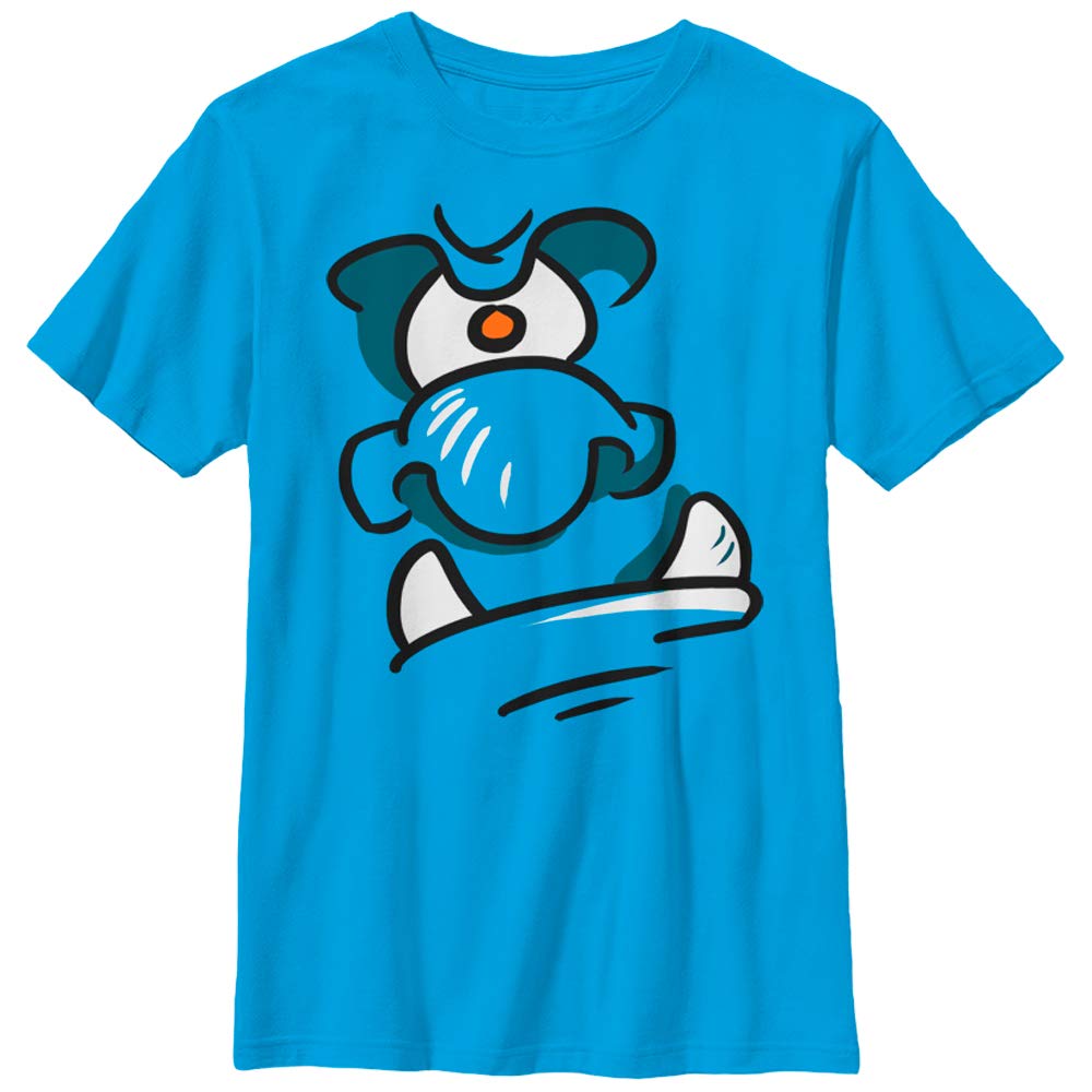 Grumpy Monster Face Halloween T-Shirt for Boys | Cute Kids Costume Tee | Trick or Treat Party Outfit