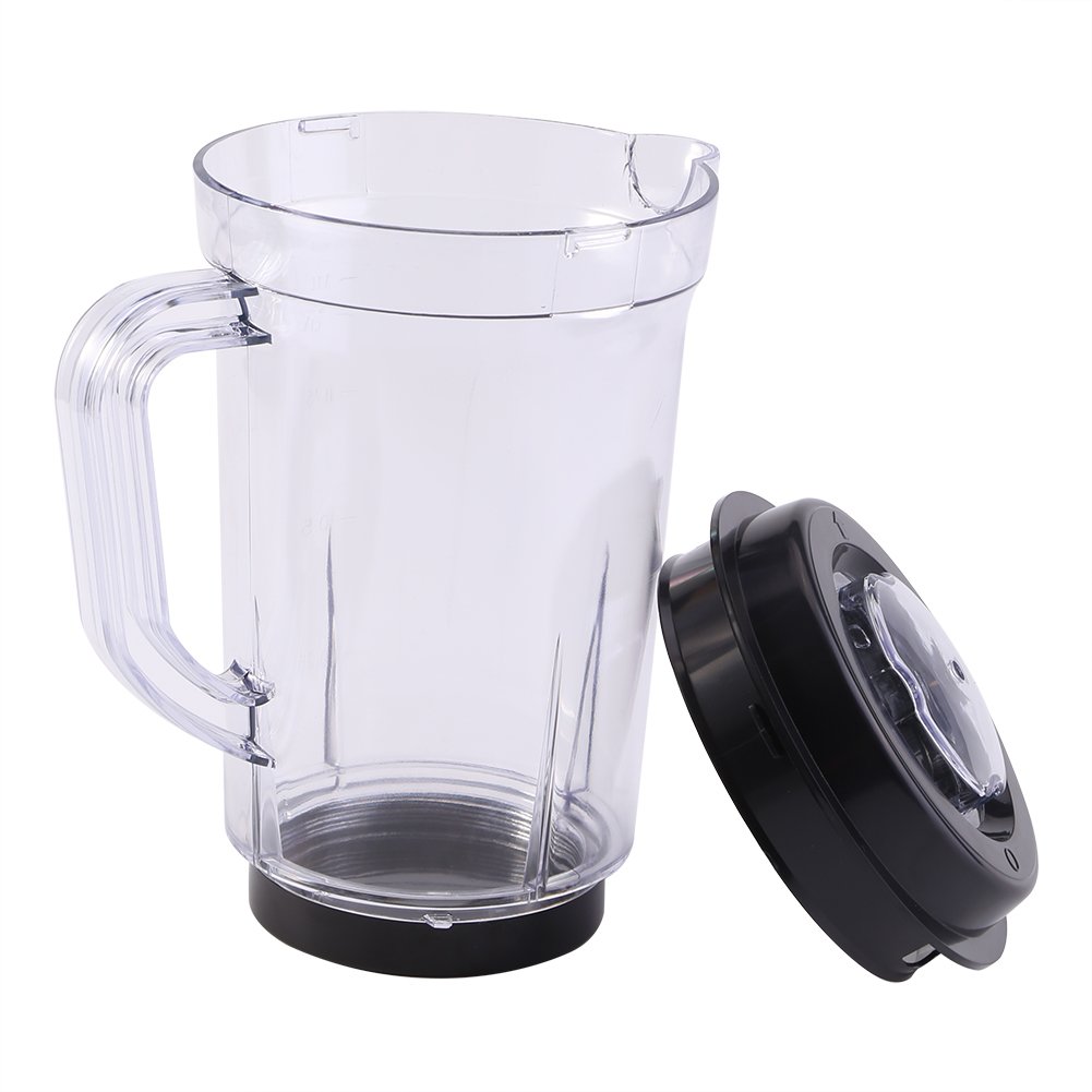 Qiilu 1000ml Juicer Blender Pitcher Replacement - BPA-Free Plastic Pitcher for Smoothies, Juices & Milkshakes - Compatible with Magic Bullet & NutriBullet Blenders - Perfect for Kitchen, Gym & Healthy Lifestyle
