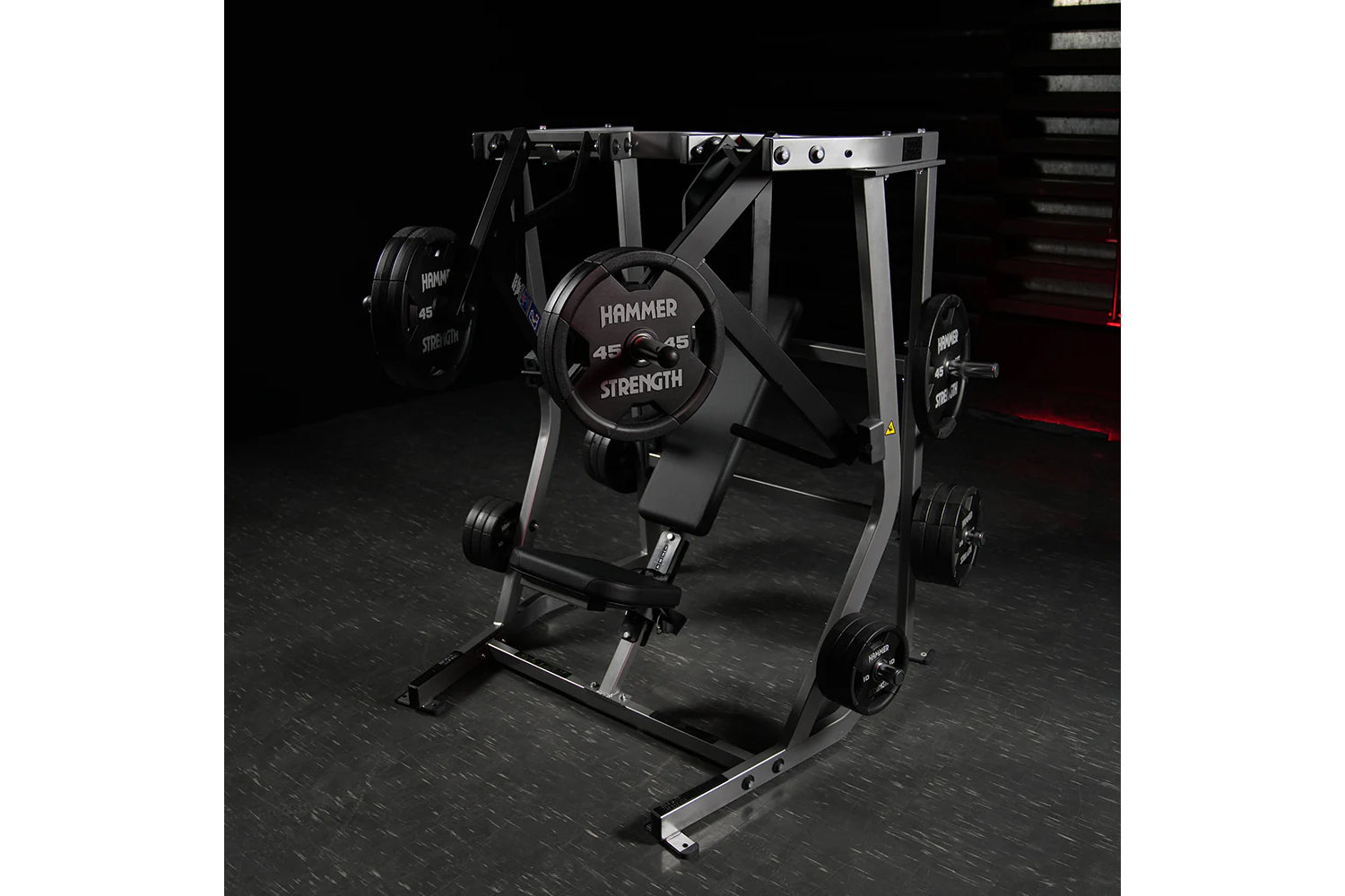 Hammer Strength Plate Loaded Iso-Lateral Decline Chest Press Machine - Gym Strength Training Equipment for Chest & Upper Body Workout | Perfect for Home & Commercial Gyms