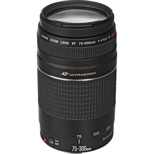 Canon EF 75-300mm f/4-5.6 III USM Telephoto Zoom Lens for DSLR Cameras - Perfect for Wildlife, Sports & Travel Photography
