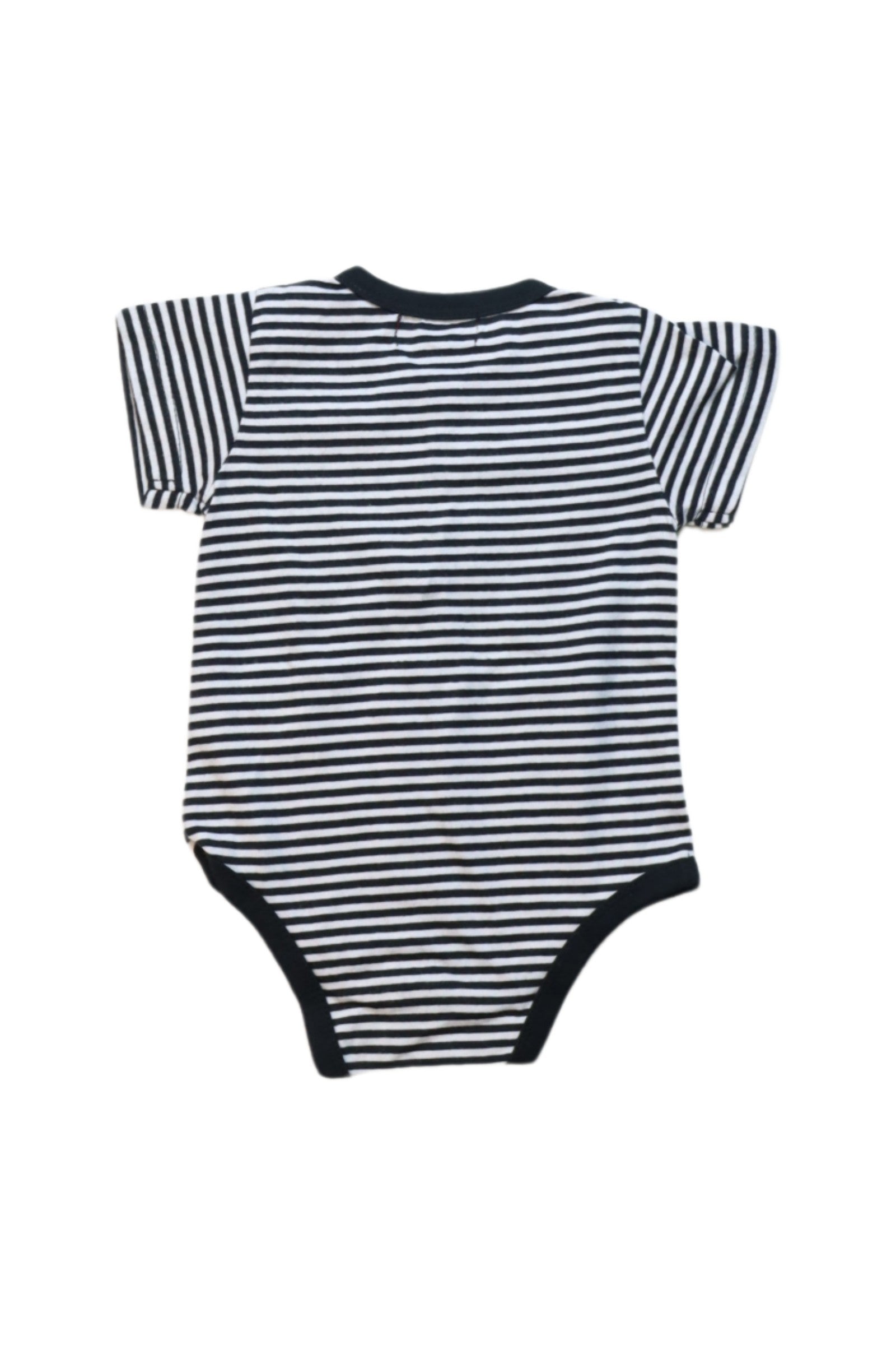 7 For All Mankind Baby Short Sleeve Bodysuit - Soft Cotton Onesie for Infants 6-9 Months | Perfect for Playtime, Daycare & Family Photos