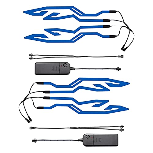 2pcs Blue
