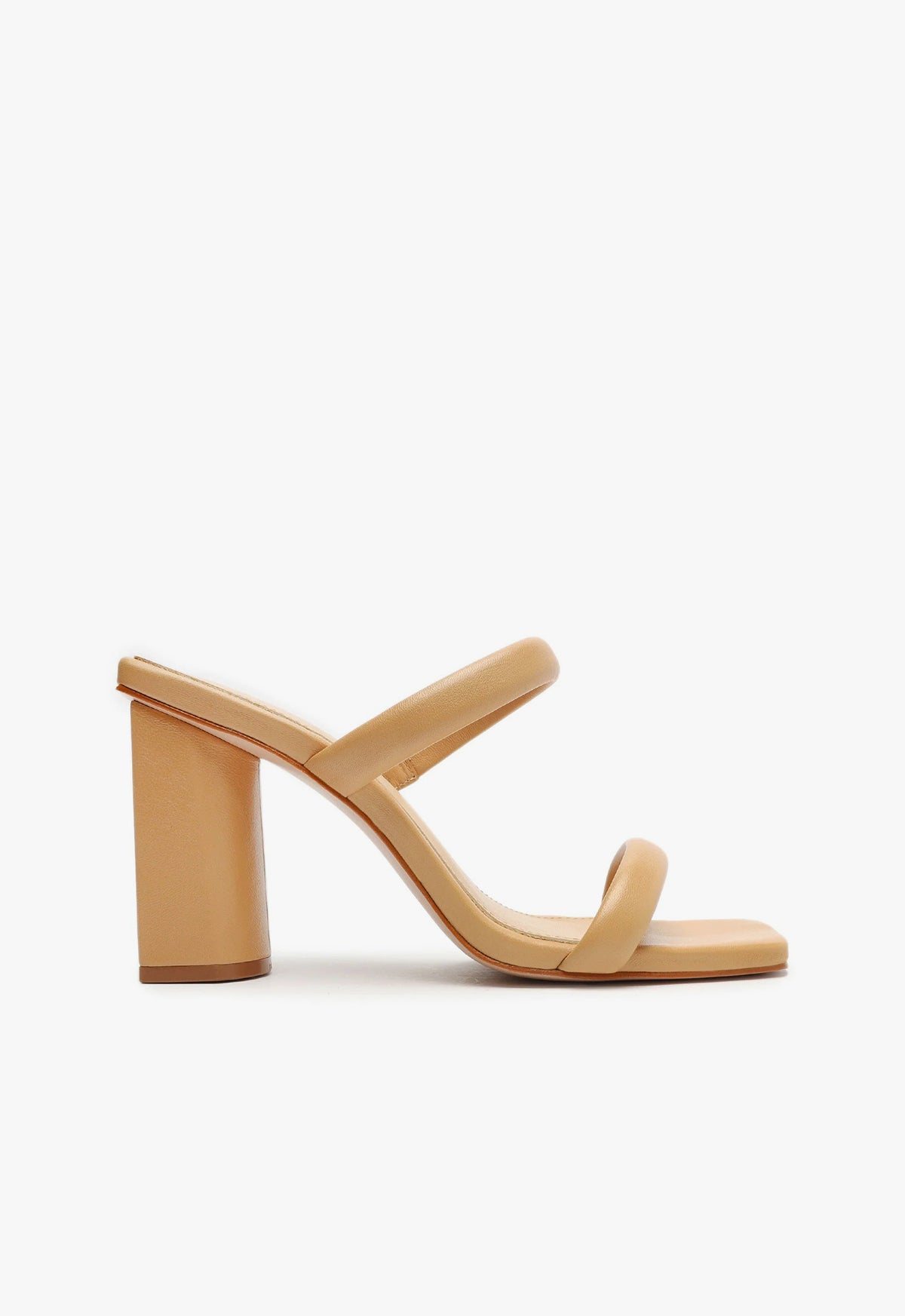 Ully Nappa Leather Sandals for Women - Comfortable Summer Slide Sandals with Soft Cushioning - Perfect for Beach, Vacation, and Casual Outings
