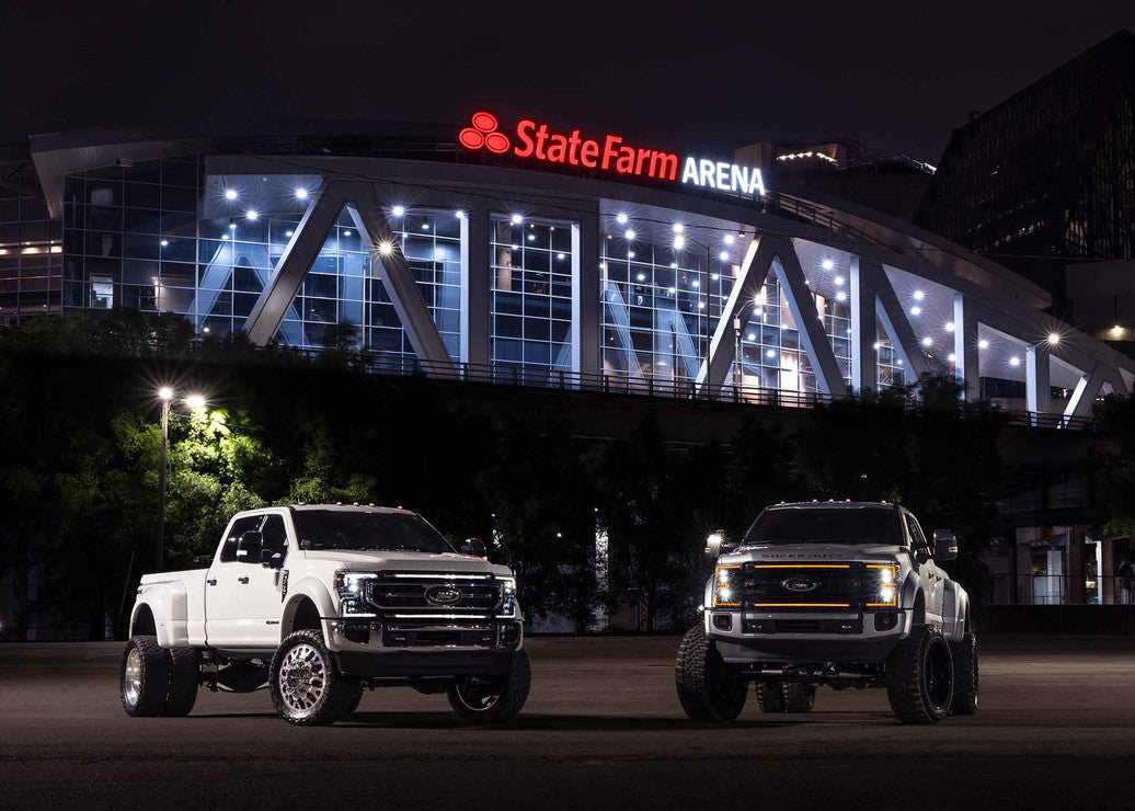 2020-2022 FORD SUPER DUTY XBG LED Daytime Running Lights Grille - Upgrade Your Truck's Front Styling for Enhanced Visibility & Safety