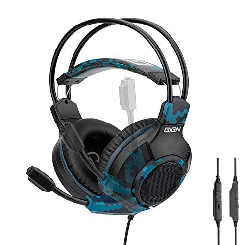Subsonic GIGN Gaming Headset with 50mm Drivers & Microphone - Premium PS5, Xbox Series X, PS4, Xbox One, PC & Nintendo Switch Gaming Headphones (Fortnite Compatible) - Perfect for Competitive Gaming & Immersive Gameplay