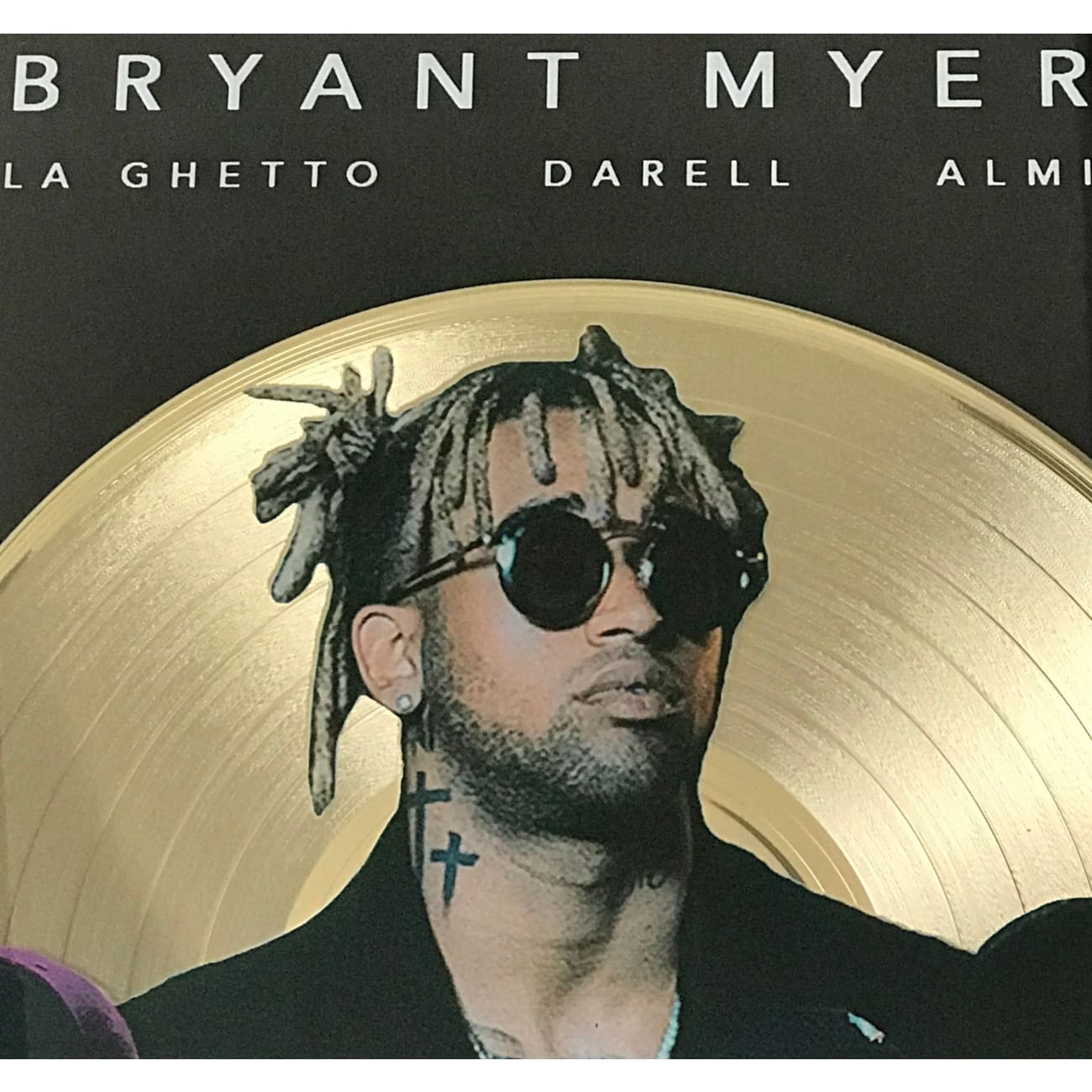 Bryant Meyers Ojala RIAA Digital Gold Single Award - Certified Music Achievement Plaque for Artists & Collectors - Perfect for Studio Displays, Fan Gifts & Music Memorabilia Collections