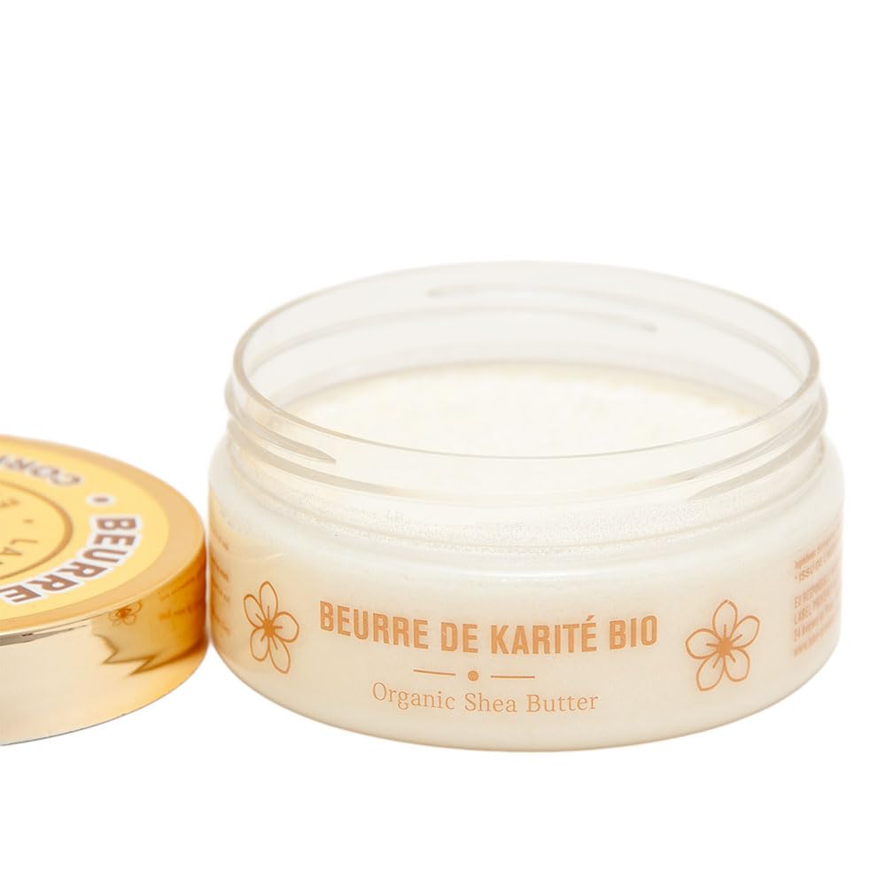 Organic French Shea Butter Body Lotion - Deeply Hydrating & Nourishing for Soft, Moisturized Skin - Monoi Oil Scented - 100ml - Perfect for Dry Skin Care & Spa Treatments at Home