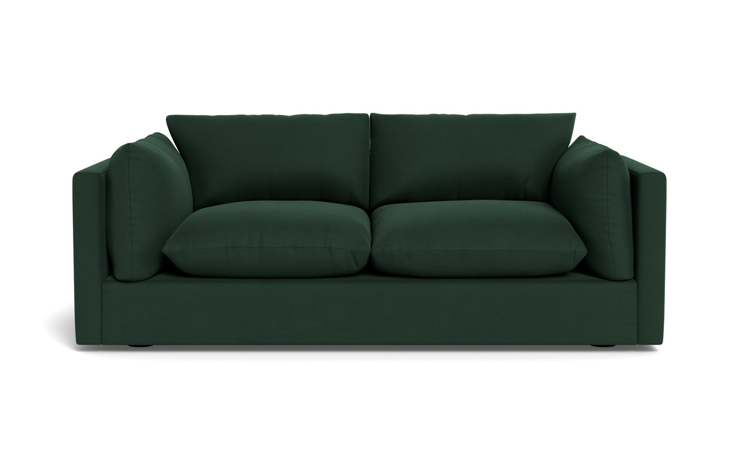 Soco 79 Loveseat Sofa - Modern 2-Seater Couch for Small Spaces, Living Room, Apartment, and Office - Comfortable Upholstered Fabric with Sturdy Wooden Frame