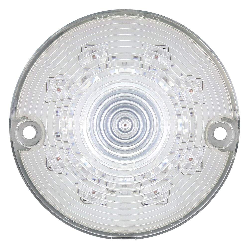 United Pacific CPL5702C 17 LED Turn Signal & Parking Light - Clear Lens with Amber LED - Compatible with 1957 Chevy Cars - Perfect for Classic Car Restoration & Vintage Auto Upgrades
