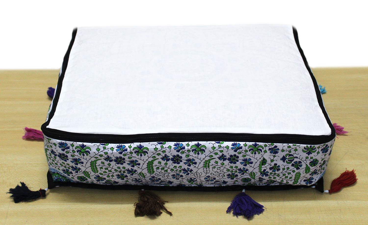 Large Square Cotton Mandala Cushion Cover - 18
