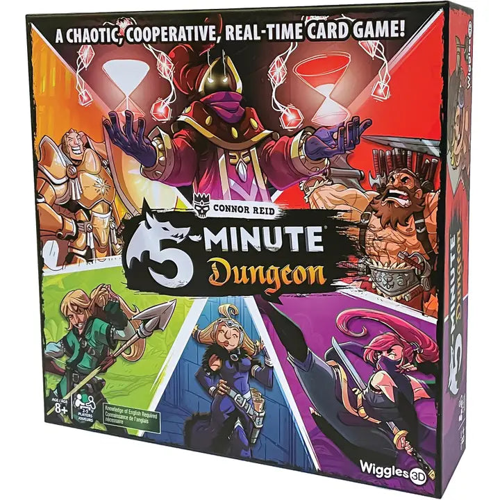 5 Minute Dungeon - Fast-Paced Card Game for Family & Friends | Cooperative Board Game for Kids & Adults | Perfect for Parties, Game Nights & Travel