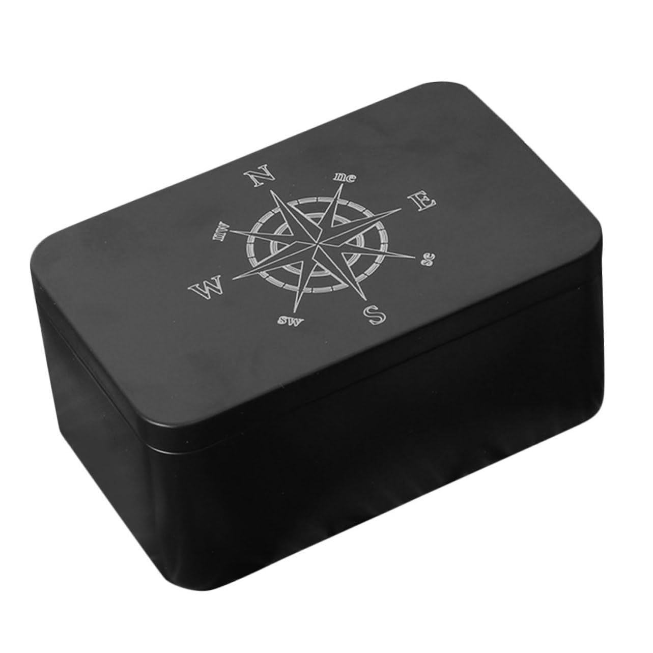 Amosfun 2-Pack Metal Tarot Card Holder Box - Durable Iron Storage Container for Tarot Cards, Makeup, Postcards & Collectibles | Perfect for Card Games, Travel & Home Organization