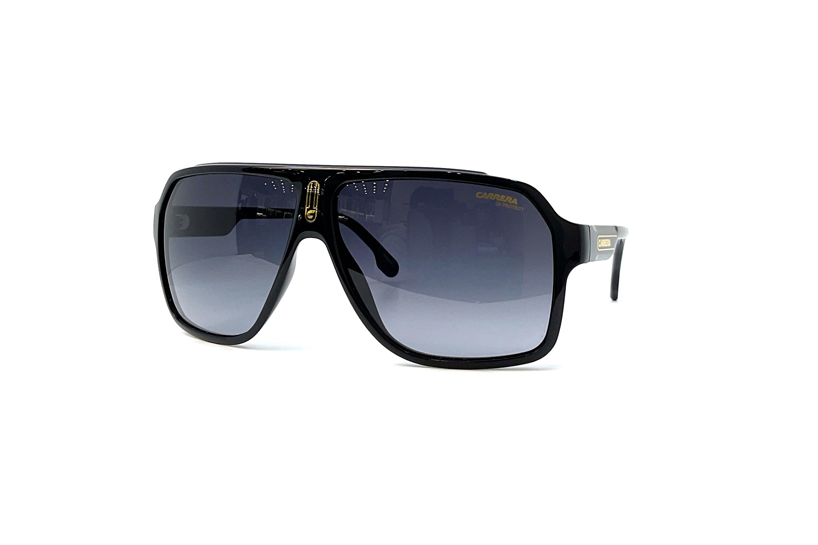 Carrera 1030/S Black Sunglasses - Polarized UV Protection for Men & Women - Perfect for Driving, Running, and Outdoor Sports