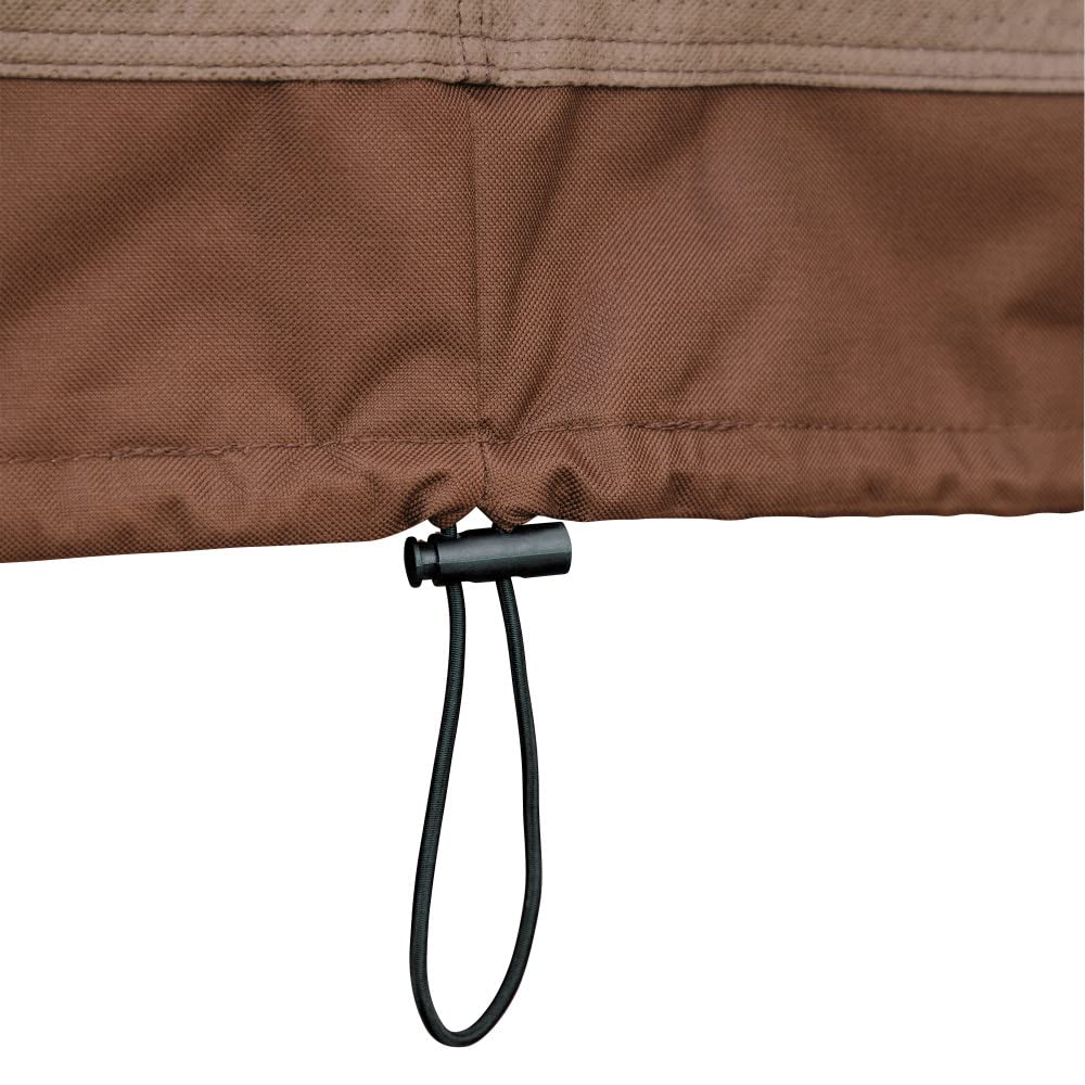 Duck Covers Ultimate Waterproof 72 Inch Rectangular Patio Table Cover - Heavy Duty Outdoor Furniture Protection for All Weather | Perfect for Backyard, Deck, Garden & Poolside Use