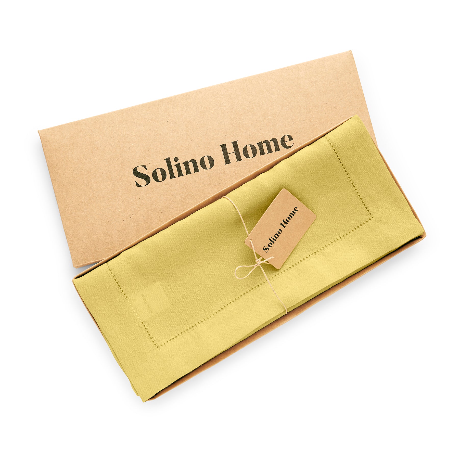 Sonoma Hemstitch Table Runner - Elegant Linen Table Decor for Dining & Special Occasions | Perfect for Weddings, Holidays & Home Decor