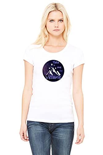 Baby Rib Short Tee, White