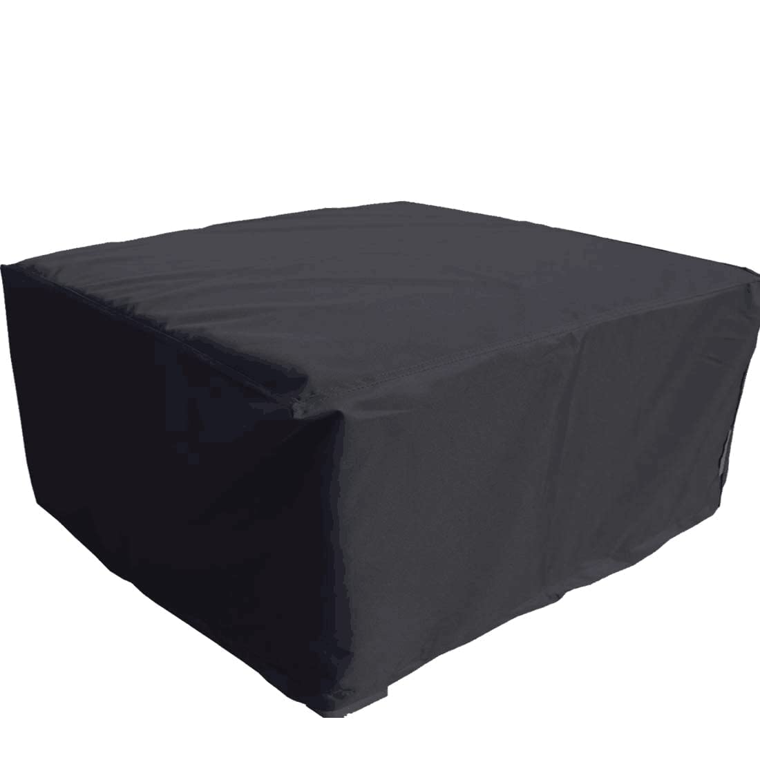 46x46x29in Waterproof Square Patio Table Cover - Black Outdoor Furniture Protector for Dust, Rain & Sun - Heavy Duty Dining Table Cover with Storage Bag - Ideal for Garden, Deck, Balcony & Indoor Use