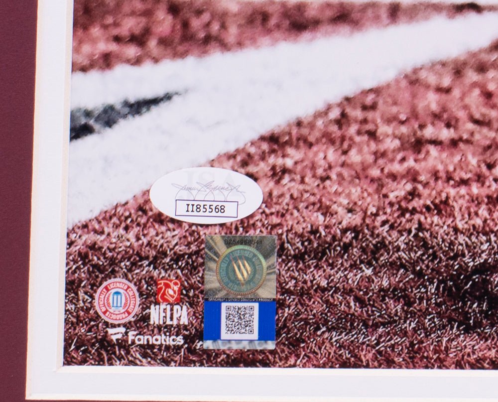 Calvin Ridley Autographed 11x14 Alabama Crimson Tide Football Photo with JSA Holo COA - Perfect for Sports Memorabilia Collectors & Alabama Fans