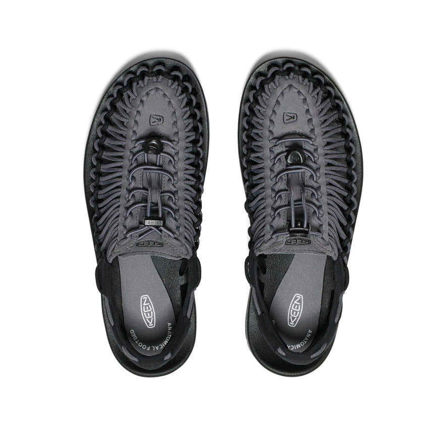 UNEEK Men's Sneakers - Comfortable Lightweight Walking Shoes for Men | Magnet/Steel Grey | Perfect for Casual Wear, Travel & Outdoor Activities