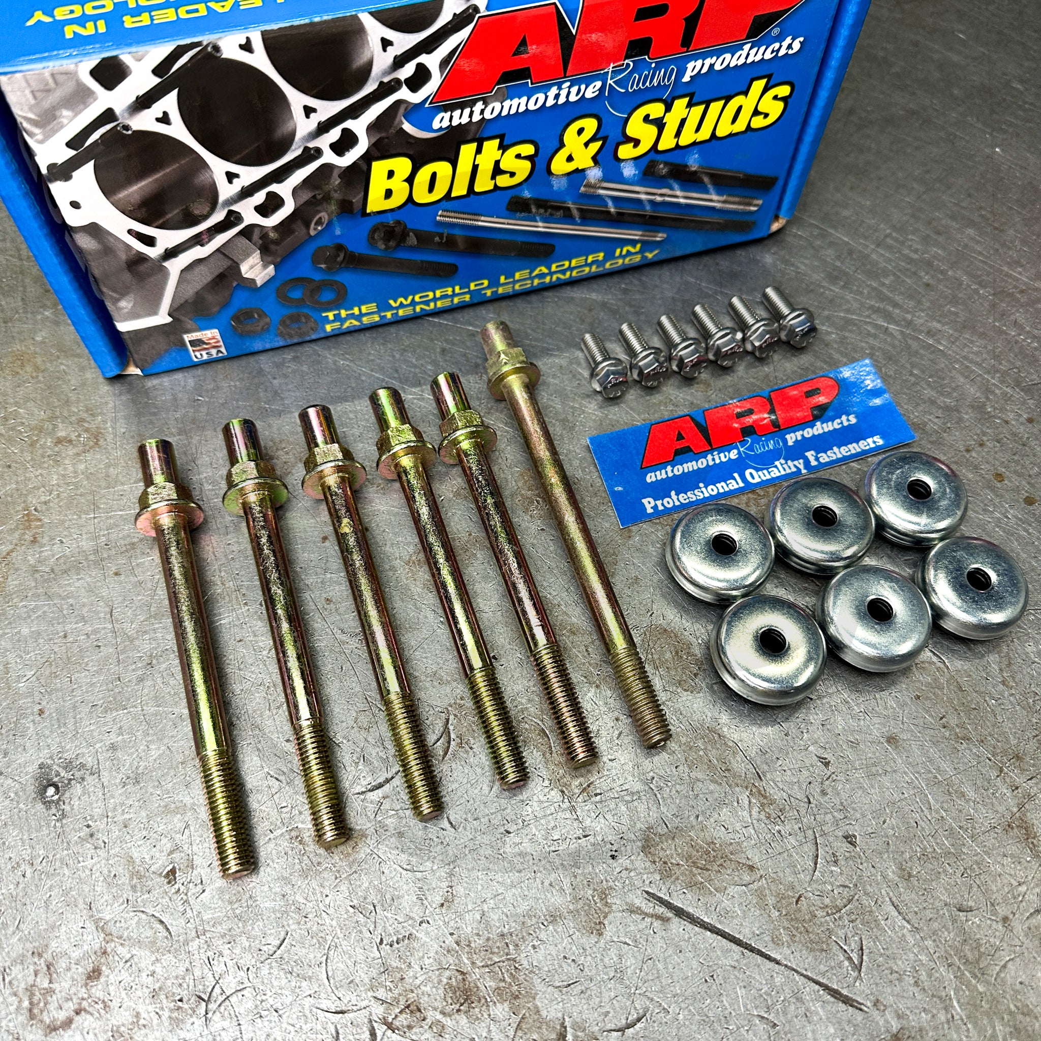 ARP Stainless Steel Valve Cover Bolt Kit with Grommets & Washers - Compatible with Honda Acura K Series DOHC VTEC K20 K24 Engines - Perfect for Engine Maintenance & Performance Upgrades