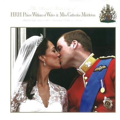 12x12 Inch The Royal Wedding 2012 12-Month Wall Calendar - Perfect for Home, Office Decor & Gift Giving