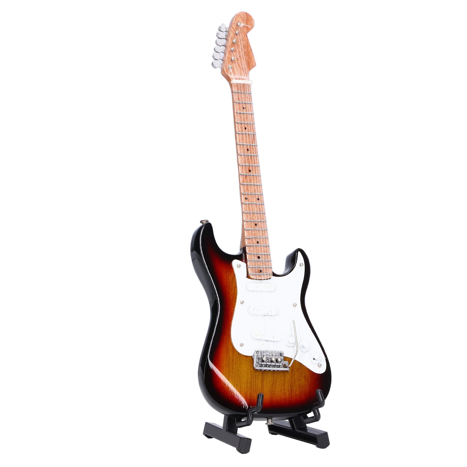 DOINGKING Mini Electric Guitar Model - 18cm Length, Exquisite Details & Durable for Home Decoration | Perfect for Music Lovers, Guitar Enthusiasts & Office Desk Decor
