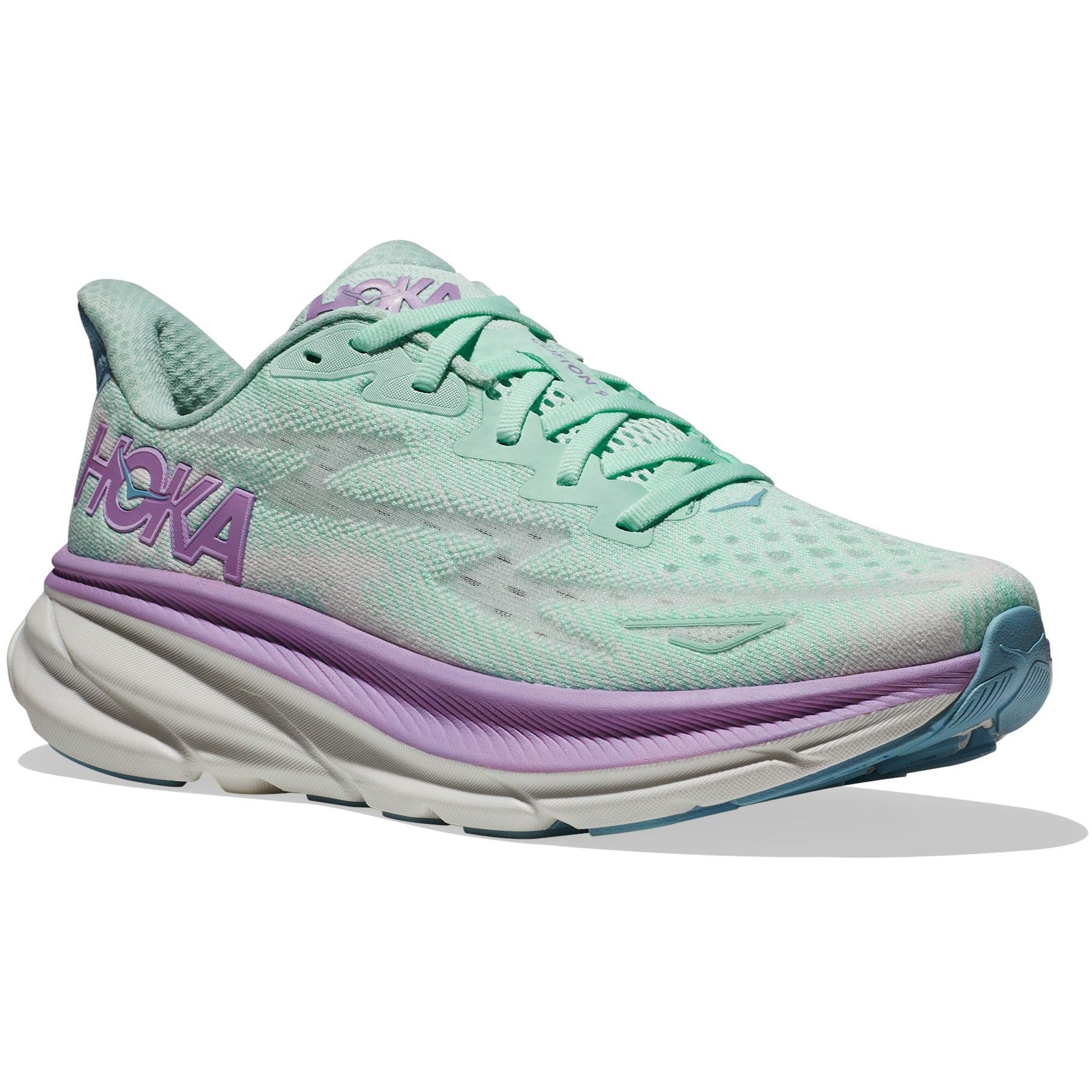 HOKA Clifton 9 Women's Running Shoes - Medium & Wide Width - Lightweight Cushioned Sneakers for Walking, Jogging & Gym Workouts - Final Sale