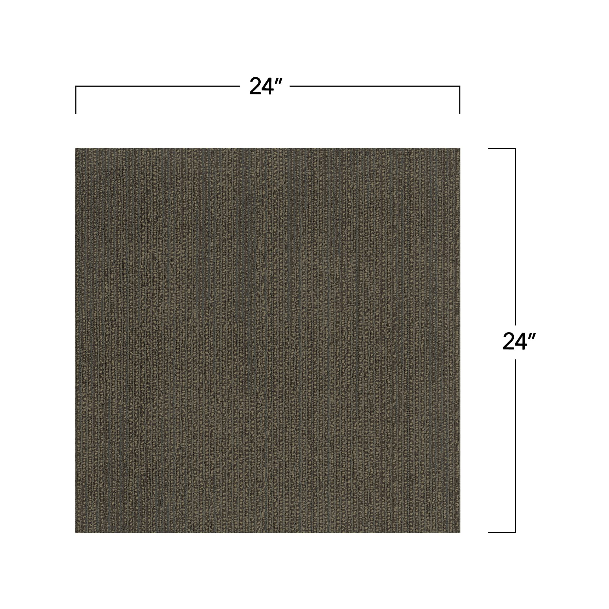 Mohawk Elite 24x24 Inch Berber Loop Pile Carpet Tiles - 0.1