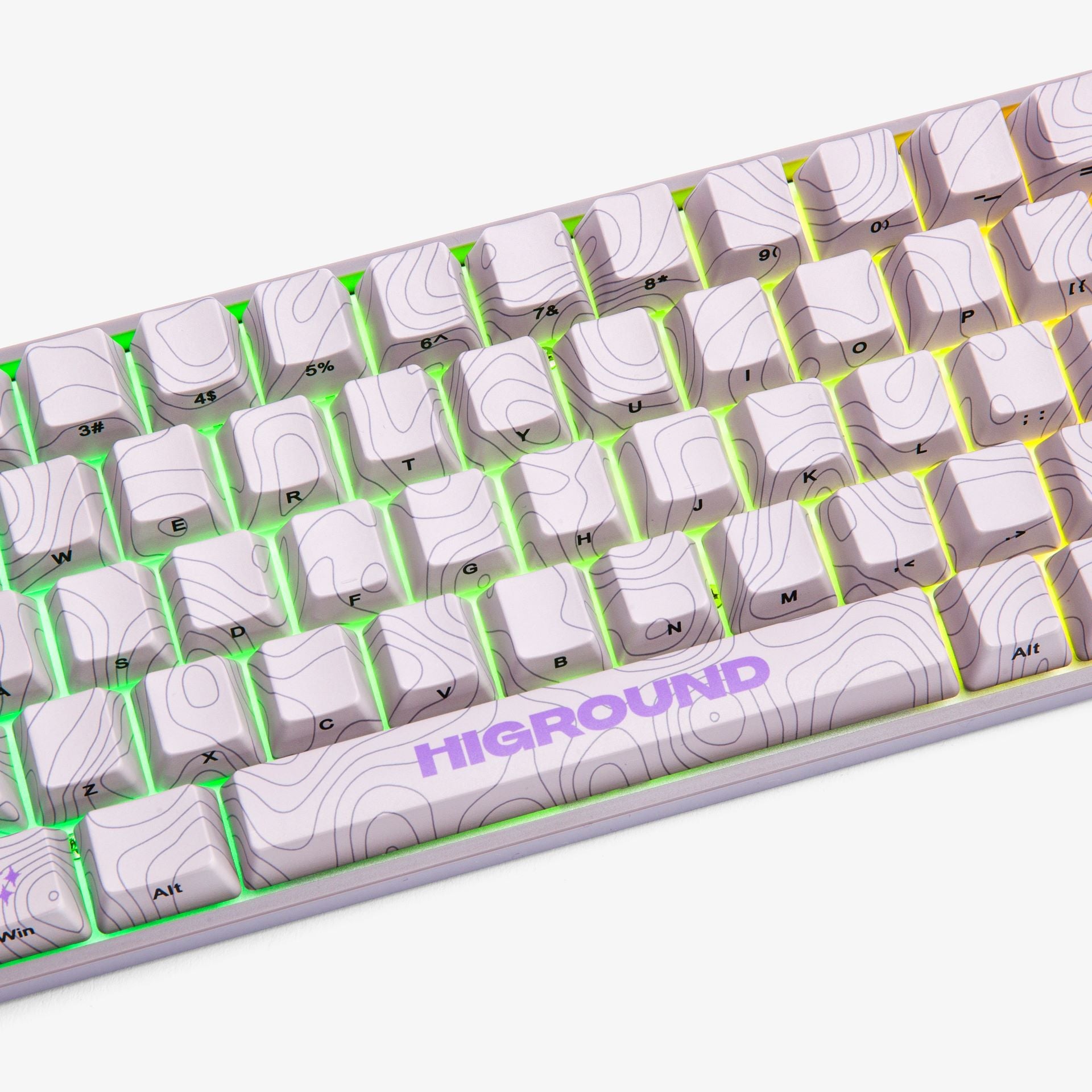 Higround Basecamp 65HE Mechanical Gaming Keyboard - Retro Super Design for PC & Mac | Perfect for Esports, Typing & Office Work
