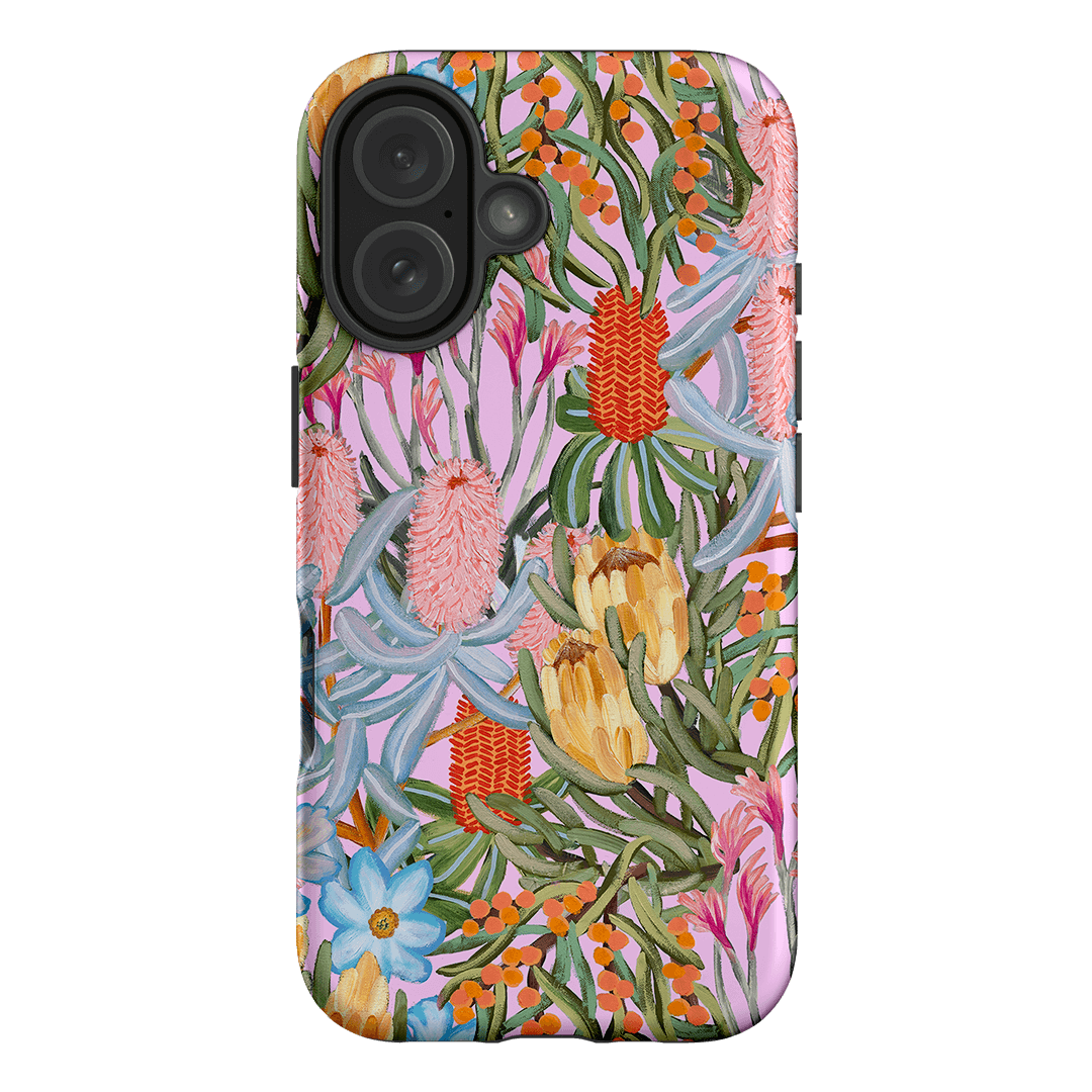 Floral Sorbet Phone Case for iPhone 15/14/13/12/11 Pro Max - Cute Flower Pattern Slim Protective Cover - Perfect for Everyday Use, Travel & Gift Giving