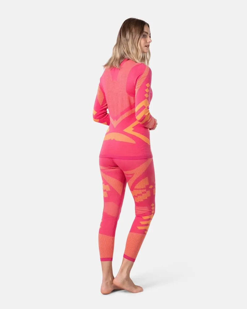 Kari Traa Women's Faith Half Zip Top 2025 - Lightweight Thermal Base Layer for Hiking, Skiing & Outdoor Activities