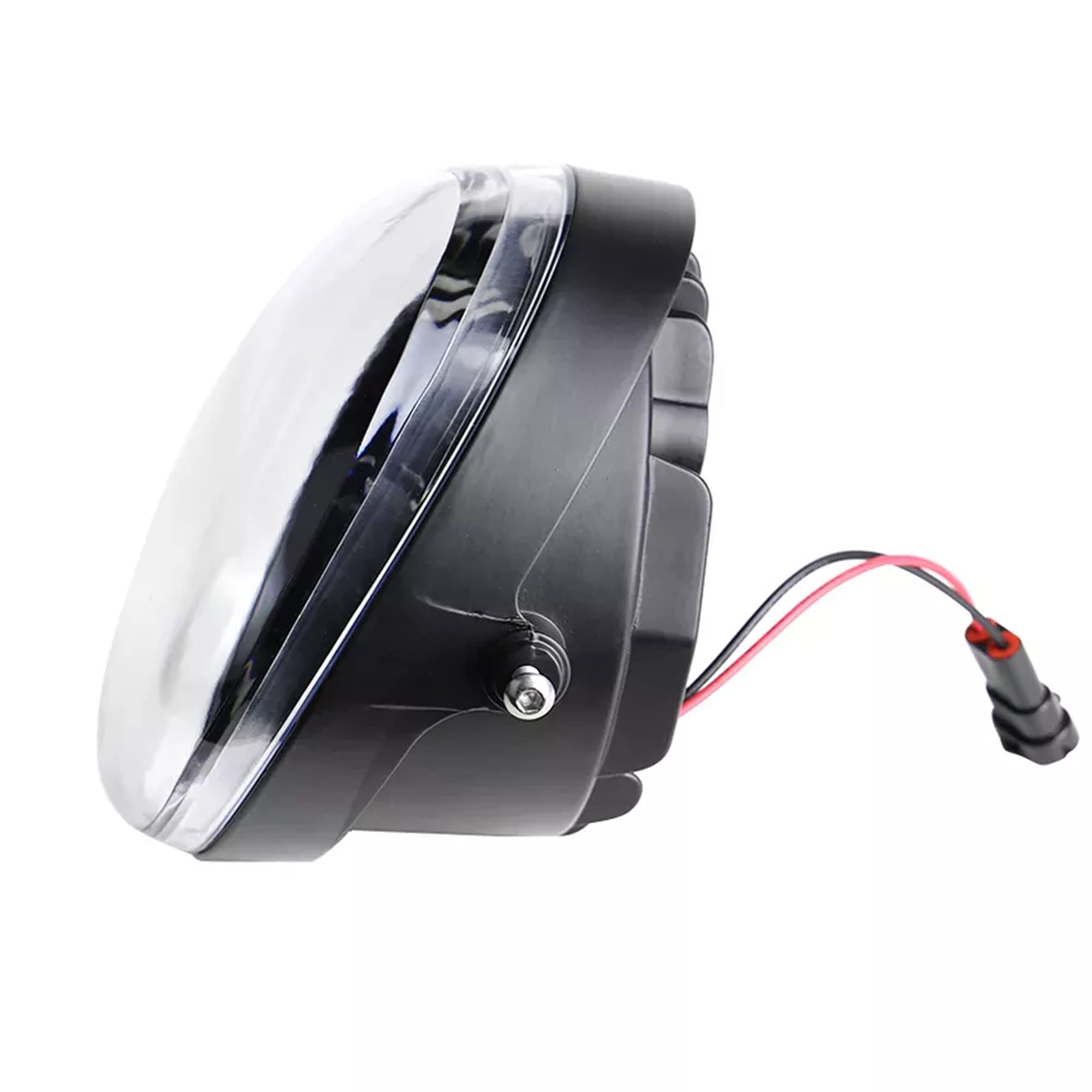 Eagle Lights 8900VC Oval Projection LED Motorcycle Headlight Kit - Chrome Finish for Harley, Honda, Yamaha & More - High Visibility for Night Riding & Off-Road Adventures