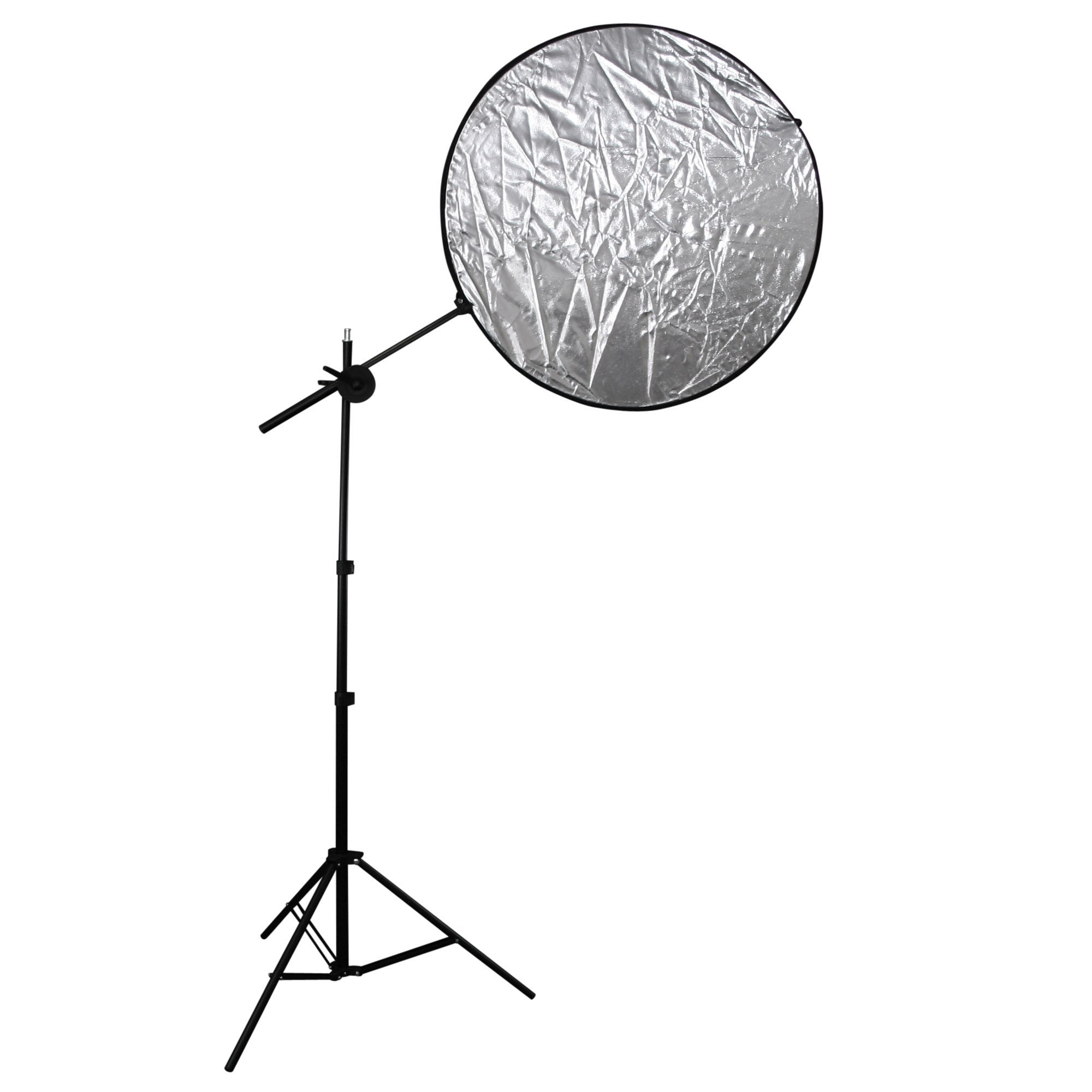 Professional 80cm 5-in-1 Photography Reflector Kit with Light Stand & Boom Arm - Perfect for Studio, Portrait, Product, and Outdoor Photography