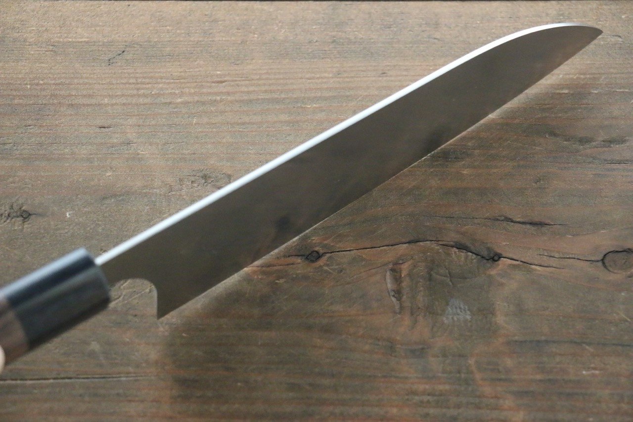 Premium Seisuke SG2 Santoku Knife 180mm - Japanese High Carbon Stainless Steel Blade with Exquisite Shitan Handle - Perfect for Slicing, Dicing, and Mincing in Professional Kitchens & Home Cooking