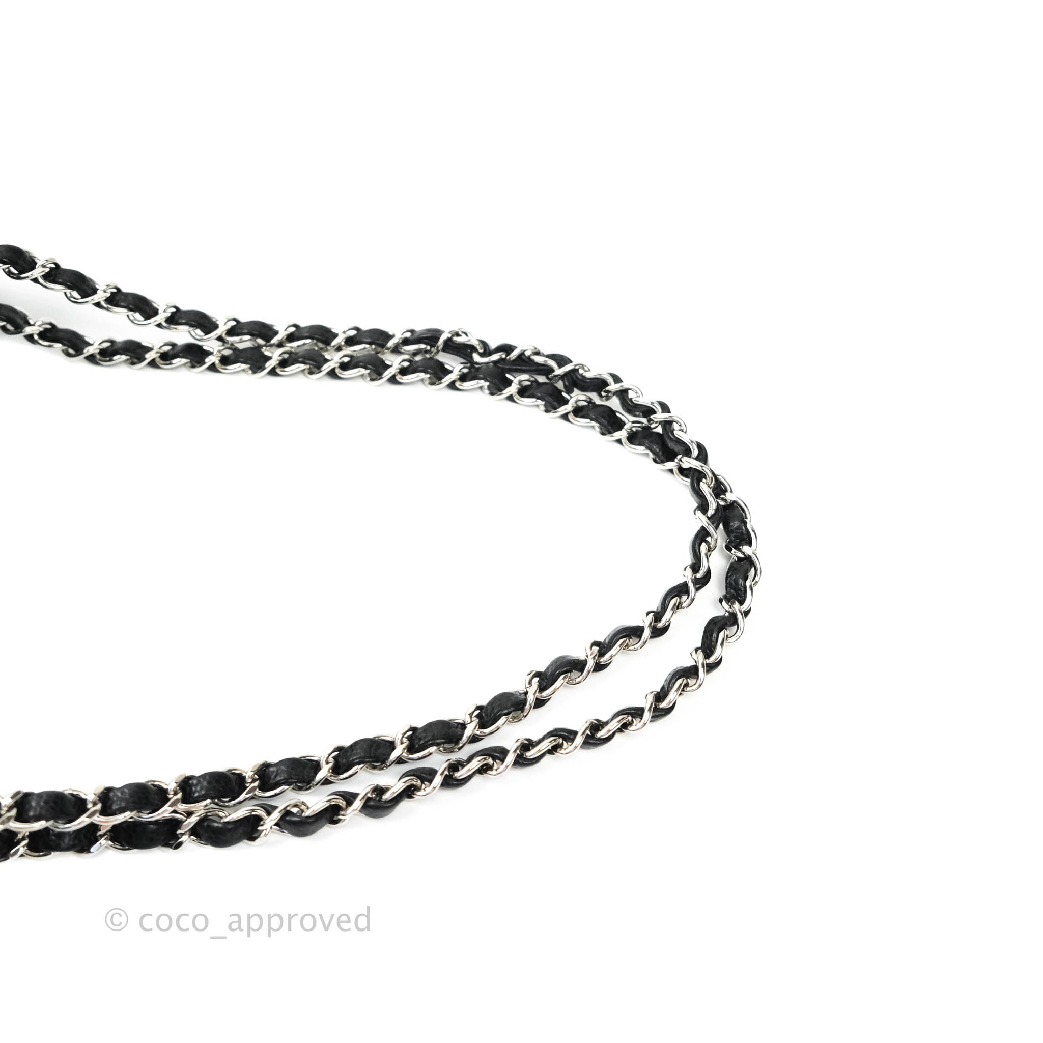Chanel Classic Medium Double Flap Bag Black Caviar Leather with Silver Hardware - Luxury Shoulder Bag for Women, Perfect for Work, Evening Events & Special Occasions