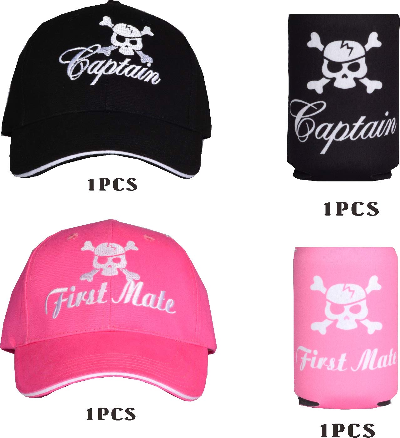 Captain Hats - Premium Quality Navy & Pirate Style Hats for Men & Women | Perfect for Costume Parties, Halloween, Cosplay & Nautical Events
