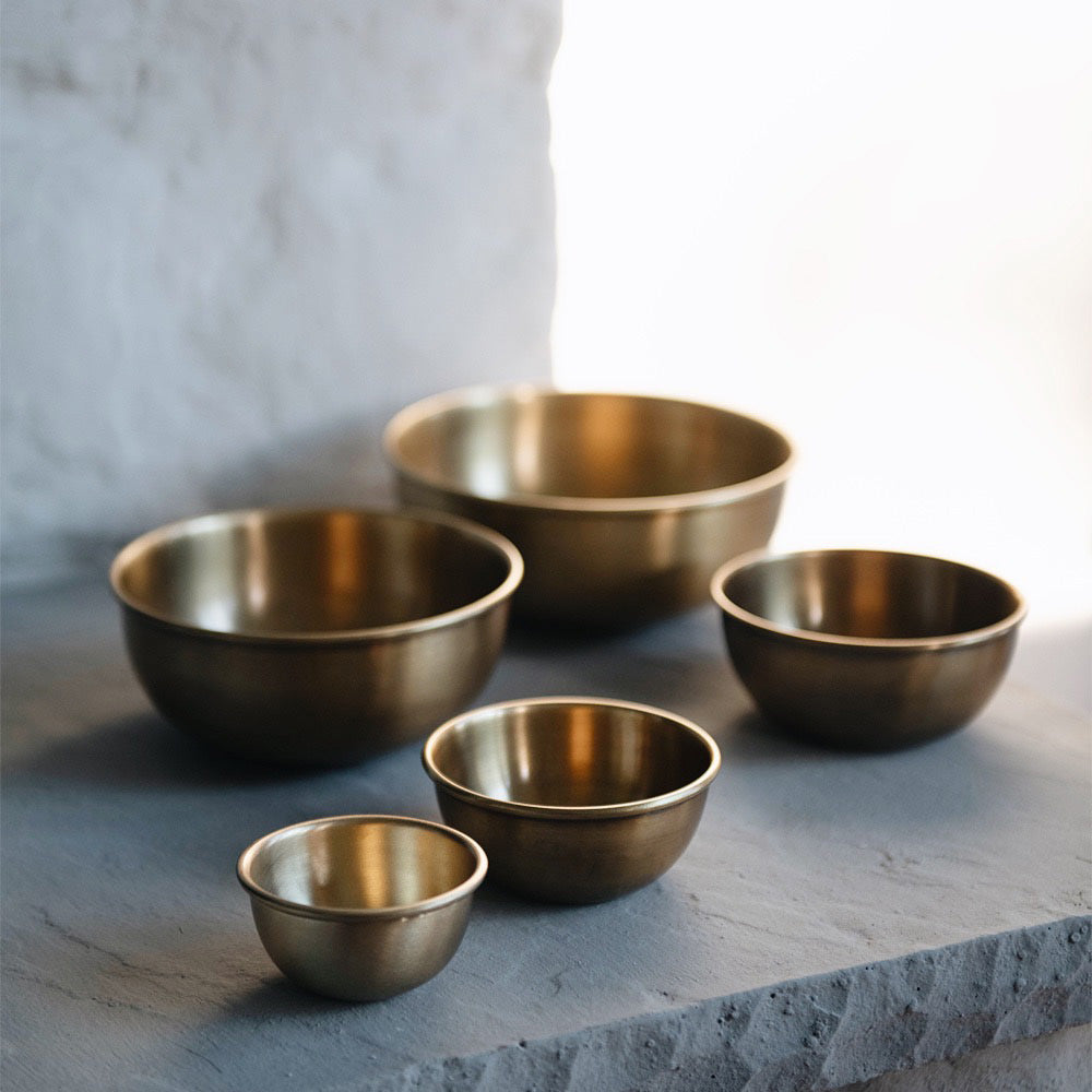 Premium Handcrafted Brass Bowl - Elegant & Durable for Home Decor, Kitchen Use, and Gift Giving - Perfect for Serving, Storage & Meditation