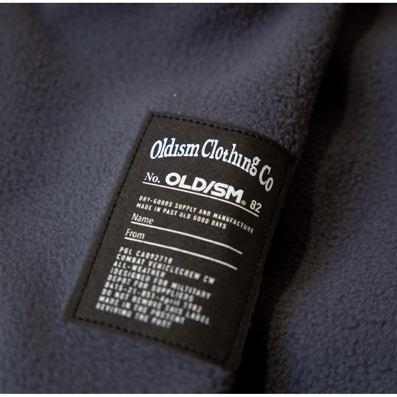OLDISM OLD/SM® Military Reversible Jacket - Grey | Waterproof Windbreaker for Outdoor Hiking & Urban Streetwear