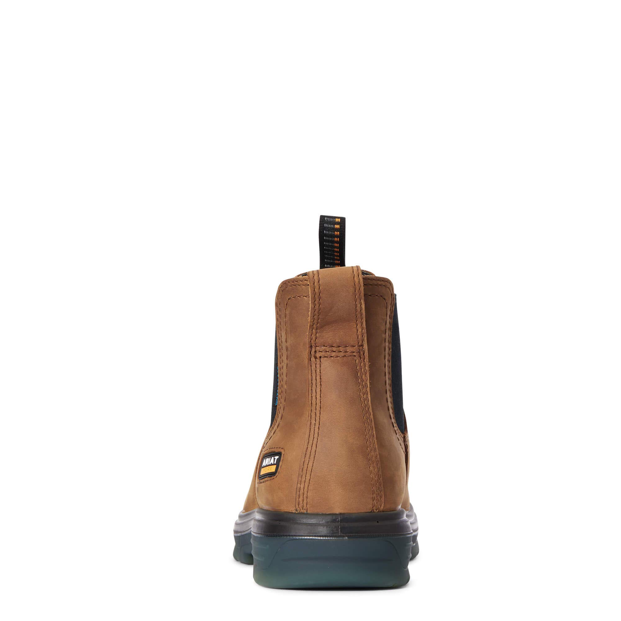Ariat Men's Turbo Chelsea Waterproof Work Boots - Slip Resistant, Comfortable & Durable for Construction, Farming & Outdoor Work