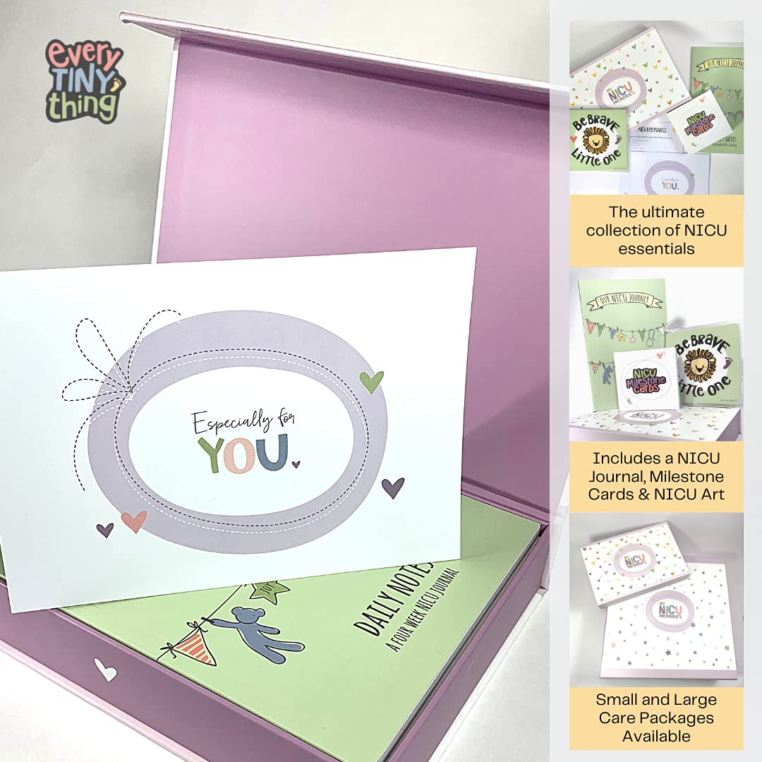 NICU Essentials Bundle - Complete Care Package for Newborns in Neonatal ICU | Perfect Gift for Premature Babies & NICU Parents | Ideal for Hospital Stays & Home Care